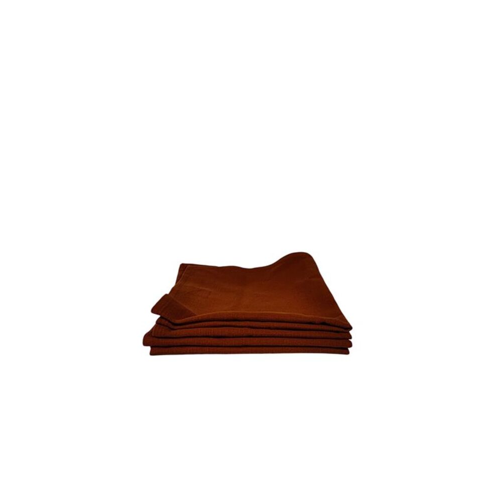 Quince Home Table Napkin Set of 4 Terracotta 20x20